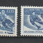 1965 Jääkiekon MM-kisat merkki leimattuna ja leimaamattomana - pikkukuva 1
