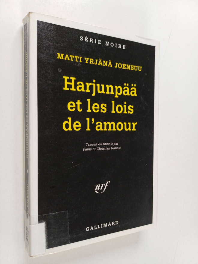Matti Yrjänä Joensuu : Harjunpää et les lois de l'amour