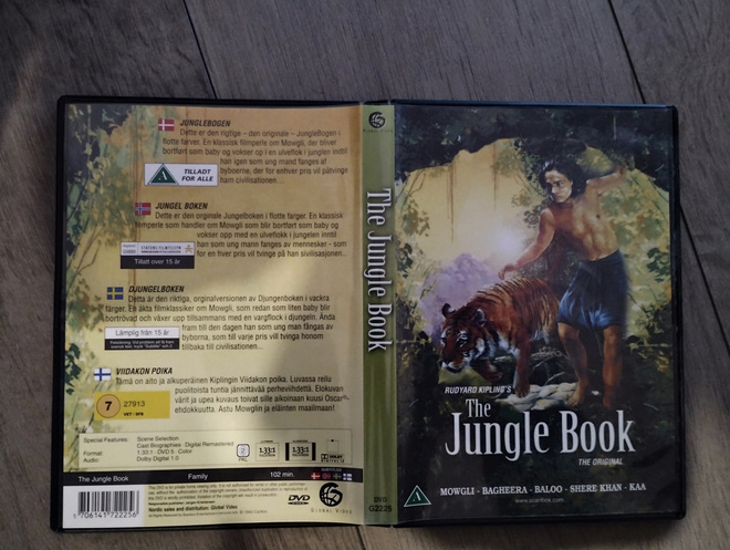 The jungle book - viidakon poika