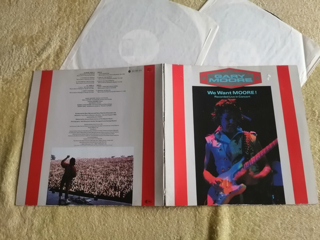 GARY MOORE - We Want Moore! LP