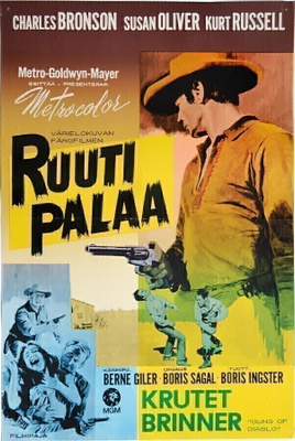 Elokuvajuliste: Ruuti palaa (Charles Bronson)