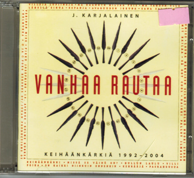 J. Karjalainen Vanhaa rautaa CD