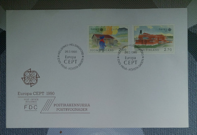 1990  Europa CEPT FDC