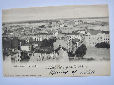 VANHA Postikortti Helsinki 1904