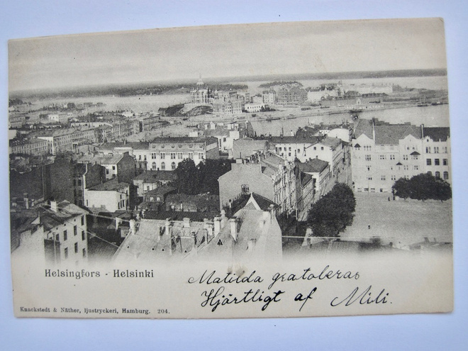 VANHA Postikortti Helsinki 1904