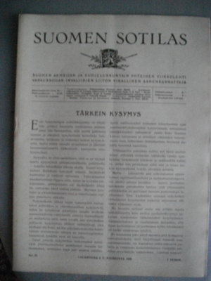 Suomen Sotilas Nro 22/1925 (15.3)