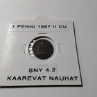 Suomi 1 penni 1867 II CU SNY 4.2 - pikkukuva 1