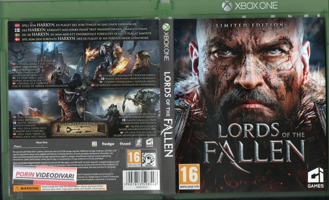 Lords Of The Fallen	(73 323)	k		XBOXONE		(2)			limited ed+cd