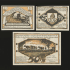 Saksa Notgeld 10, 25, 50 Pfg, Hagenow 1922 - pikkukuva 2