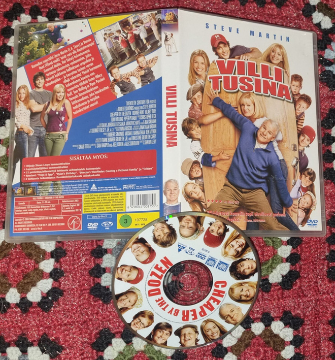 DVD Villi tusina FI Steve Martin