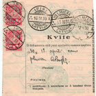 Latvia Mi 122 pari postiosoitus, kotiinkanto pyydetty - pikkukuva 2