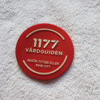 1177 Ruotsalainen palvelunumero magneetti - pikkukuva 1