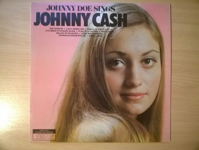 Johnny Doe - Sings Johnny Cash LP