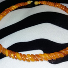 Meripihka kaulakoru Amber EGG YOLK natural antique - pikkukuva 1