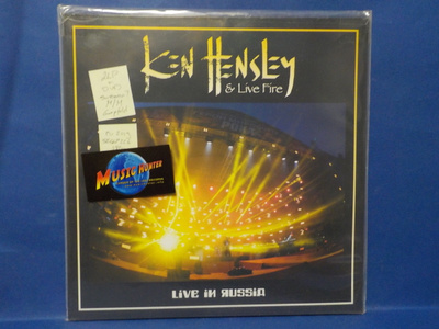 KEN HENSLEY - LIVE IN RUSSIA M/M EU 2019 + DVD 2LP