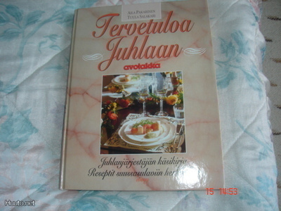 Tervetuloa Juhlaan -kirja