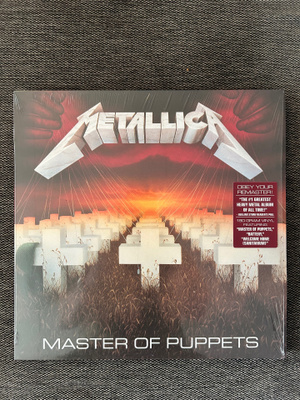 Metallica - Master Of Puppets EU 2017 Reissue Remastered LP