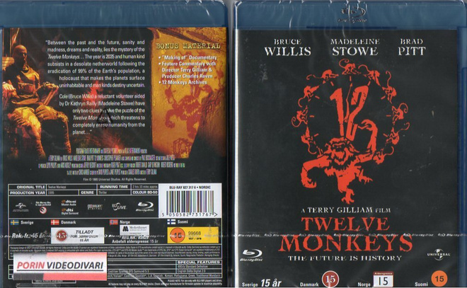 12 Apinaa	(50 581)	UUSI	-FI-	BLU-RAY			bruce willis	1995