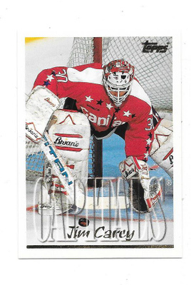 1995-96 Topps #210 Jim Carey Washington Capitals MV