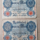 SAKSA Germany 2 x 20 mark - pikkukuva 1