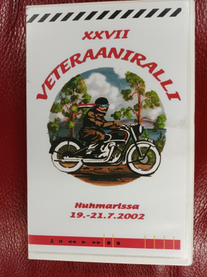 Veteraaaniralli 19.-21.7.2002 Huhmarissa VHS-kasetti