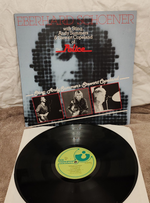 Ederhad Schoener With Sting, Andy Summer, Stewart Copeland