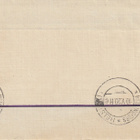1920 2X40p lila merkeillä kirje Karkusta Postijunalla-Hki:n - pikkukuva 2