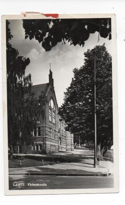 LAHTI: Yhteiskoulu