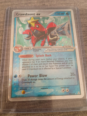 Crawdaunt ex (99/110) - Holo - EX Holon Phantoms