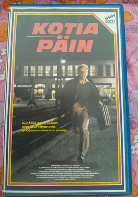 "KOTIA PÄIN" (O: ILKKA-JÄRVI LATURI V. 1989! VHS!)