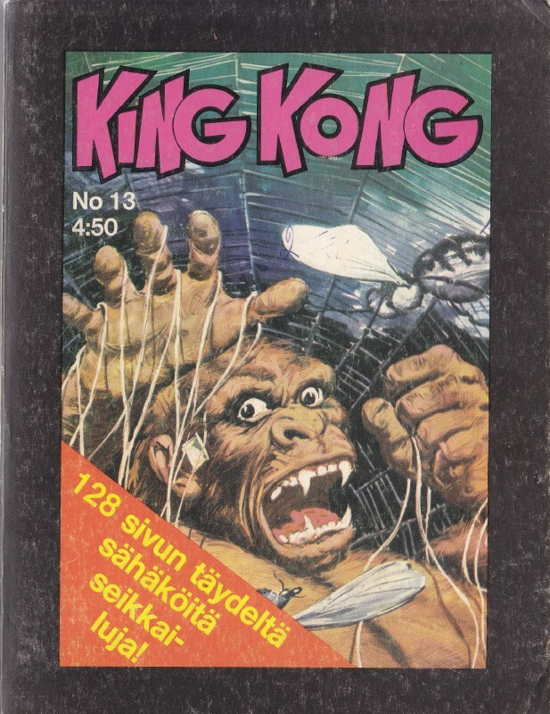 King Kong N:o 13 Paras voittakoon! (Semic 1975)
