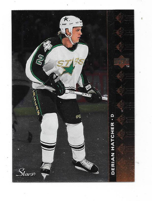 1994-95 UD SP Inserts #20 Derian Hatcher , Dallas Stars