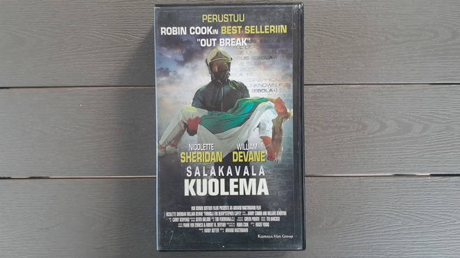 VHS: Salakavala Kuolema (Nicolette Sheridan 1995)