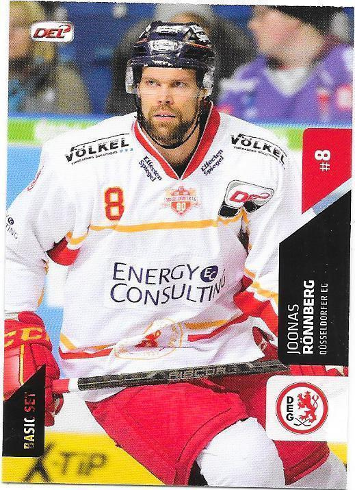 2015-16 DEL #350 Joonas Rönnberg Dusseldorf ex- Espoo