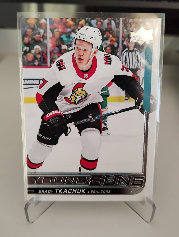 2019-20 Upper Deck Young Guns Brady Tkachuk #499