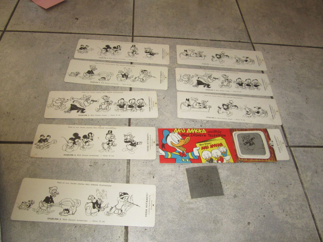 AKU ANKKA TELEVISO + 8 KUVALIUSKAA  v 1955