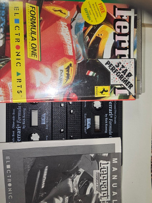Ferrari formula one commodore 64 Kasetti peli