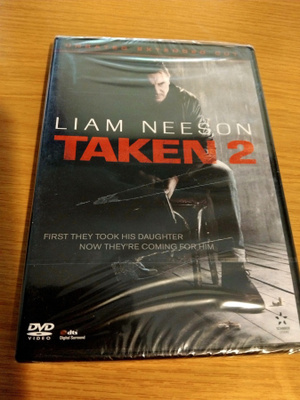 TAKEN 2 DVD **UUSI MUOVEISSA**