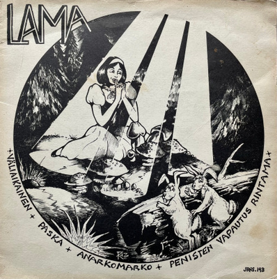 Lama - Väliaikainen 7" EP 1981 Vinyyli