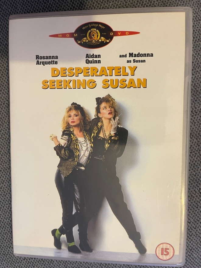 MADONNA Missä olet Susan 1985 Rosanna Arquette SuomiTXT