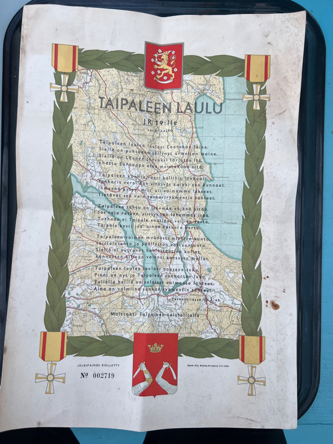 Taipaleen laulun sanat
