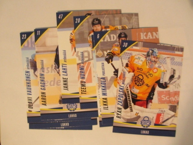 Cardset 2015-16 Lukko 97-108 teamset