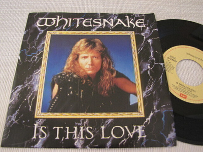 Whitesnake Is this love edit 7 45 saksa 1987