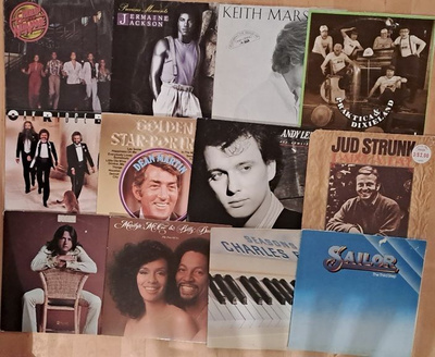 LP Paketti 24 Kpl Ulkomainen Rock,Pop,Soul,Funk ym. 1970-80