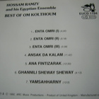 HOSSAM RAMZY : BEST OF OM KOLTHOUM  (CD)  NAPATANSSILEVY - pikkukuva 2