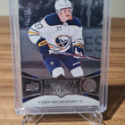 12018-19 UD Ice Exquisite Collection Casey Mittelstadt /299 - pikkukuva 1