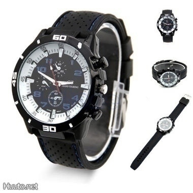 398 . Unisex Casual GT Sport Analoginen .. Rannekello