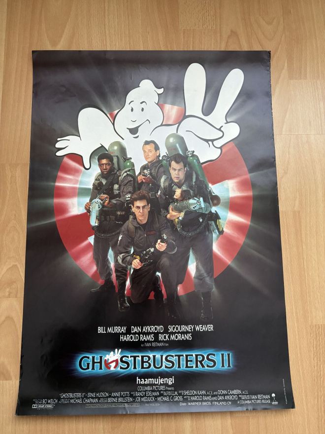 Elokuvajuliste: Ghostbusters 2
