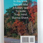 Bill Vossler : Burma-Shave - The Rhymes, the Signs, the T... - pikkukuva 2