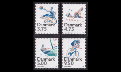 Tanska 1120-3 ** Urheilu (1996)